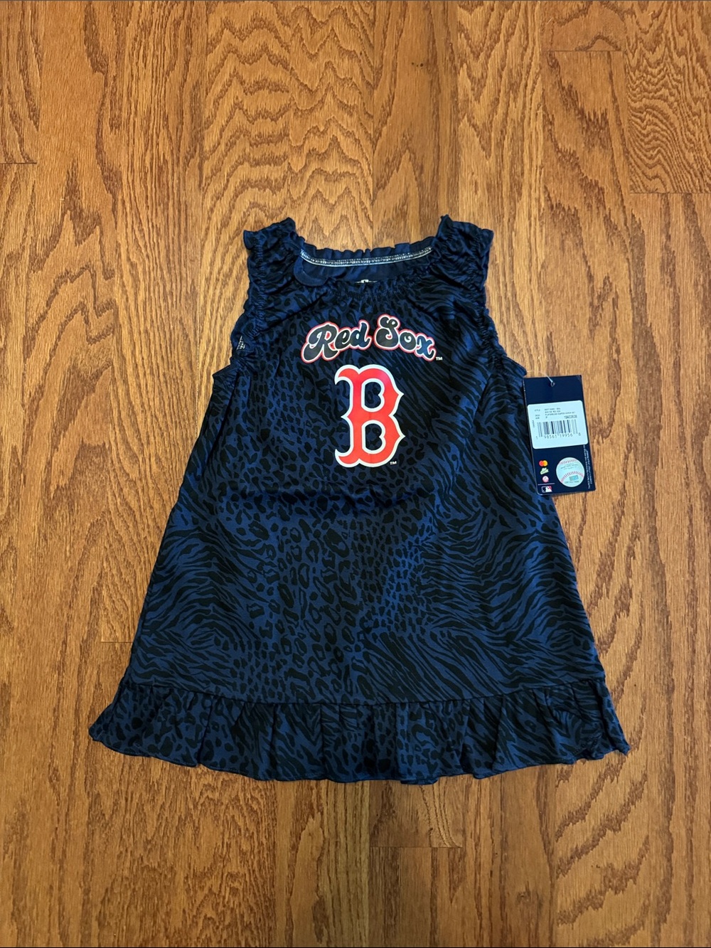 Girls' Red Sox Ruffle Tank Dress